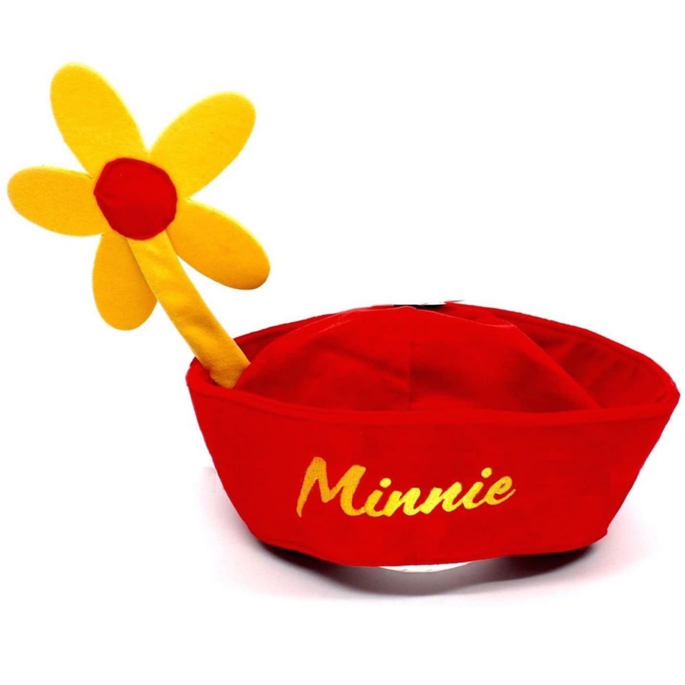 Disney Minnie Mouse Flower Hat Adult